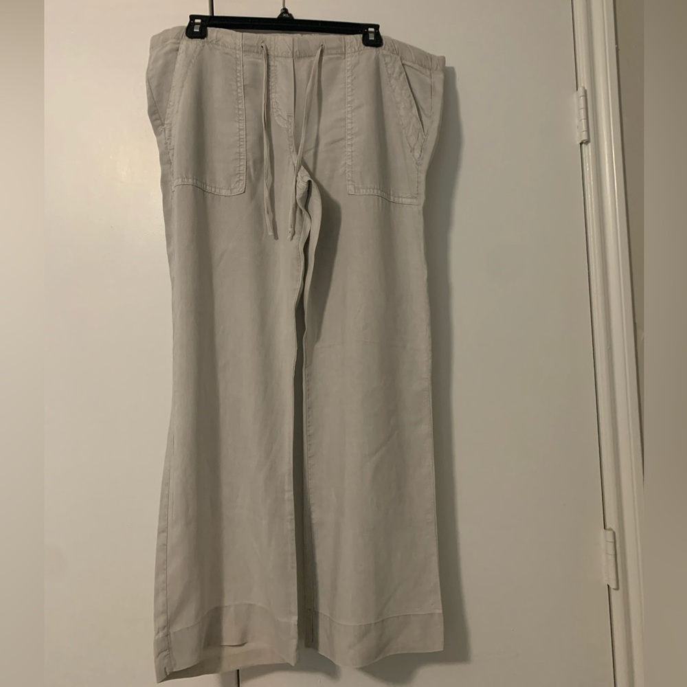 Bella Dahl 100% Tencel Drawstring Crop Pants